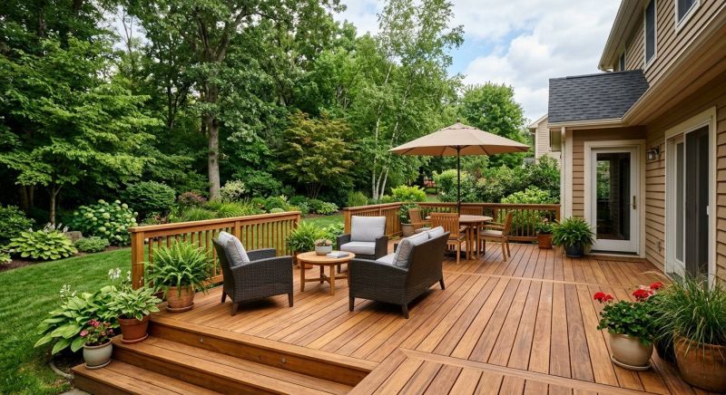 Wooden Veranda Construction in Stamford, CT